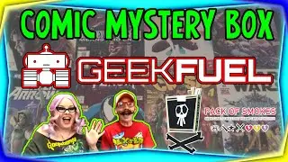 LIVESTREAM - Unboxing Geek Fuel, Nooligan Pack Of Smokes, and Comic Book Mystery Box!