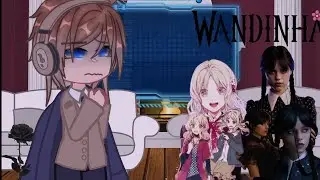 |•🌹🖤•|Diabolik Lovers react a Yui as Wandinha Addams|•🌹🖤•|