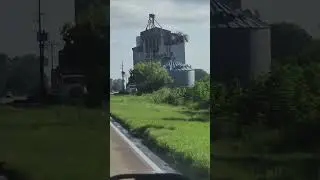 Small Town Rice Processing #rice #silo #shortsviral