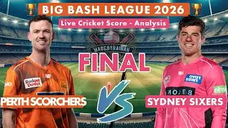 BBL 2026 Final | Perth Scorchers Vs Sydney Sixers | SYS VS PRS | Hindi Commentary - MadeByRaihan