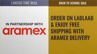Lablaab Partners with Aramex for Fast and Free Shipping