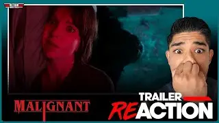 Malignant | Official Trailer Reaction | James Wan | Annabelle Wallis | Warner Bros