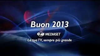 Mediaset - Promo di rete: Buon 2013