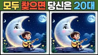 【다른그림찾기/치매예방】99%는 한곳을 못찾습니다【틀린그림찾기/두뇌운동/Find Difference/#0213】
