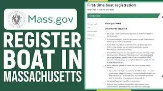 How To Register A Boat In Massachusetts (2025) Full Guide