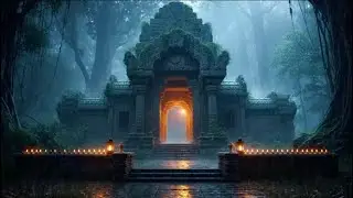 Mystical Ancient Temple in the Mist | Ambient Cinematic Atmosphere for Relaxation & Meditation