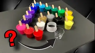 Open Cup Acrylic Pouring SECRET Ingredient 19 Colors on one Canvas You Won't Believe your eyes!