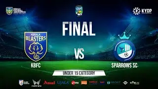 KBFC vs SPARROWS FC  | CHAKOLAS GOLD TROPHY U-15  | KERALA FOOTBALL ASSOCIATION | SCORLINE SPORTS