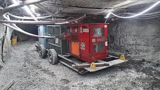 LED lights for underground coal mine substation