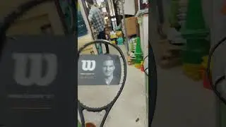 Wilson lawn tennis racket pro staff 97 #tennisracket #lawntennis #rogerfederer