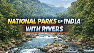 National Parks of India with Rivers | National Parks & Rivers | Indian Geography | Environment 
