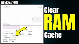How to Delete RAM Cache on Windows 10 & 11 [2025] Make Computer Fast.
