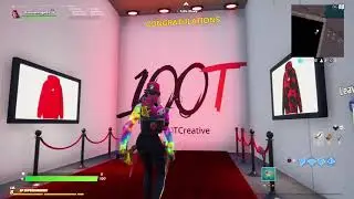 THE COOLEST FORTNITE CREATIVE HUB EVER! 100 THIEVES CASH APP COMPOUND