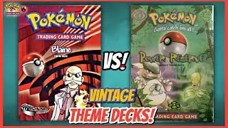Blaine Vs. Power Reserve - Vintage Pok&eacute;mon TCG Theme Deck Tournament! - Round 1!