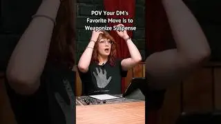 Drive players crazy with this one trick 😝 #dungeonsanddragons #dnd #dndhumor #denofdice #actualplay
