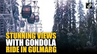 Enjoy breath-taking views of snow-capped mountains with Gondola ride in Kashmir’s Gulmarg