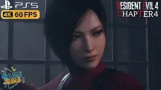 RESIDENT EVIL 4 REMAKE PS5+4K 60FBS (Chapter 4/Ada Wong DLC)