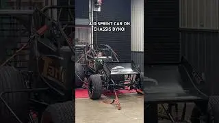 410 SPRINT CAR ON CHASSIS DYNO!