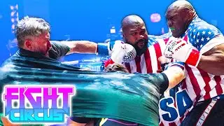 2 HEADED BOXING with Rampage Jackson & Bob Sapp
