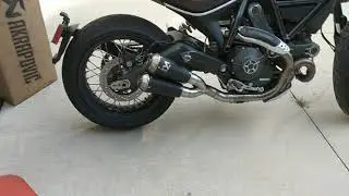 Ducati Scrambler Urban Enduro with Akrapovic Exhaust