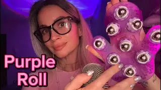 ASMR | Purple Roll 💜                                            #asmr #asmrforsleep #asmrfortingles