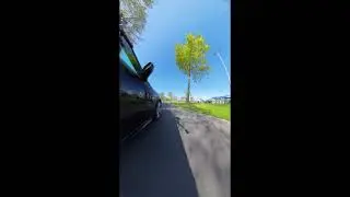 Saab turbo X G25-660 in original housing under hood mic test 1