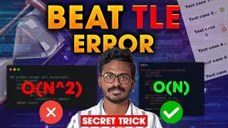 Avoid TLE in Coding Contests and Online Coding Rounds | Simple Trick for Success