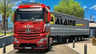 Delivering Generators Across Narrow Greek Roads | #ets2 1.55