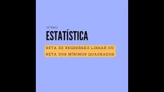 10º ano | Estatística (novo programa) | Vídeo 32