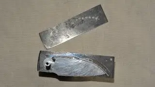 Самодельный складной нож . Замок Slipjoint . Часть 1 механизм.
