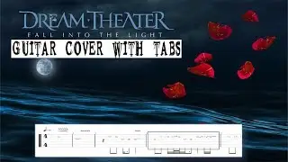 Dream Theater - Fall into the light | Guitar solo cover with tabs