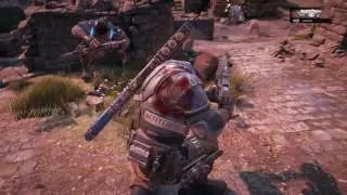 Gears of War 4 - Act V 5-1 Convergence: DeeBees Fight Swarm (Guardians, Scions) Gameplay Xbox One