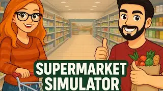 EU QUERO A CAMINHONETEEE 😡 | SUPERMARKET SIMULATOR MULTIPLAYER