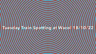 Tuesday train spotting at Wacol Station 18/10/22
