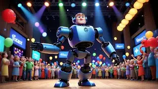 Robot&rsquo;s Silly Dance Moves 🤖💃 | Learn Actions & Movement for Kids | Fun Preschool Learning Video
