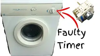 White Knight Tumble Dryer (CL447WV) Fault Inside The Timer.