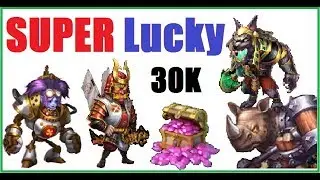 30k SUPER LUCKY Rolling New Heroes EVERYWHERE Castle Clash