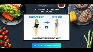 CUSTOM KETO DIET  [GET YOUR CUSTOM KETO DIET PLAN]   #CustomKetoDiet  /  Link in The Description.