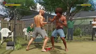 #ufc4 #ufc BackYard Fights Intense Fight
