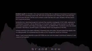 brand new - dead air scp fansong