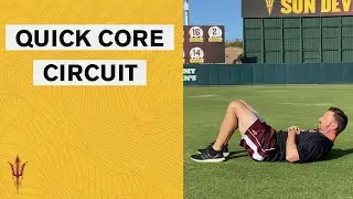 #SunDevilStrong: ASU Strength Staff Provides an At-Home Core Circuit Workout