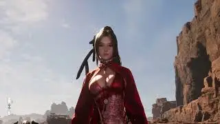 Stellar Blade: Eve's model walkway through the wastelands (fav outfits cycle)