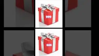 Gift For You 999 vs 666 #shorts #gift
