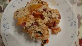 Turkey Burger Garden Vegetables Pinwheels Casserole 