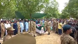 Janaza Mej Talha Manan Shaheed | Helicopter Crash | Rawalpindi