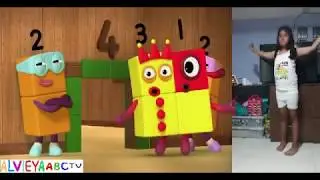numberblocks peekaboo song | numberblock Leighton