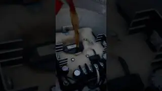 Giving my Western Cullen Hayes Electronic Railroad Crossing Bell some Coca Cola