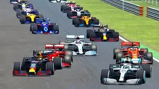 F1 2020 Cars vs F1 2019 Cars - Monza