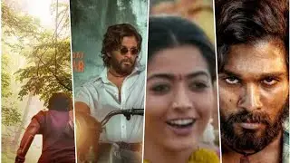 #AlluArjunushpa Teaser Full Screen Whatsapp Status  Allu Arjun Rashmika Pushpa Teaser Status #shorts