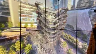 Coming down  in the Elevator from the Edge Hudson Yard 2021